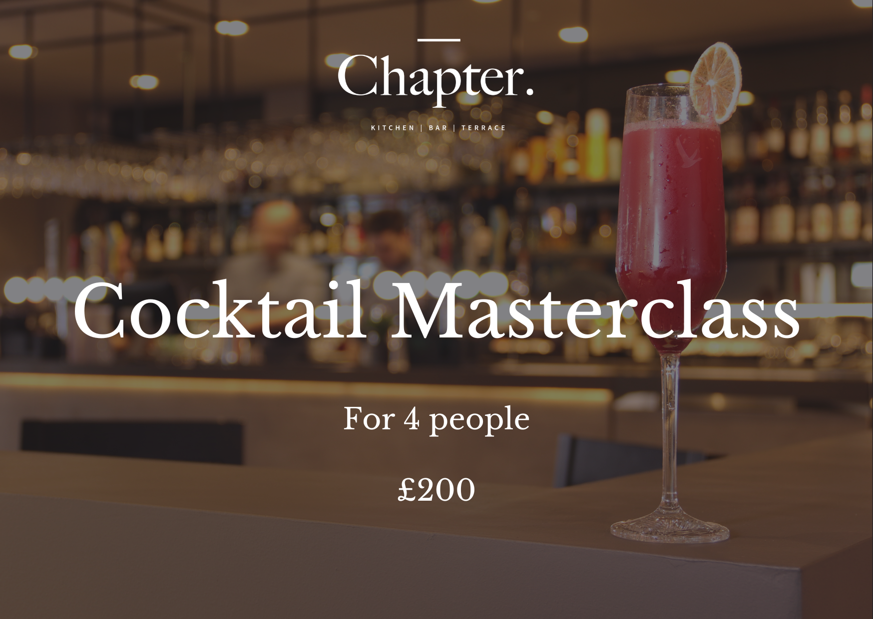 Offer: Cocktail Masterclass for 4 People (£180.00)